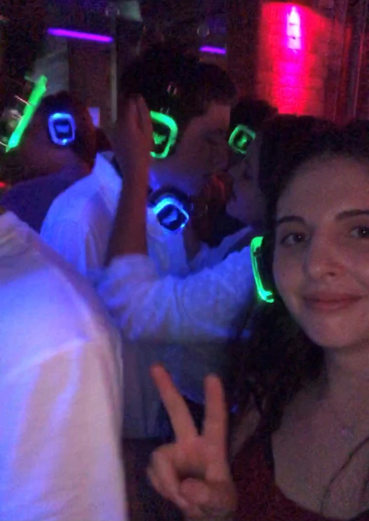 scary canary silent disco